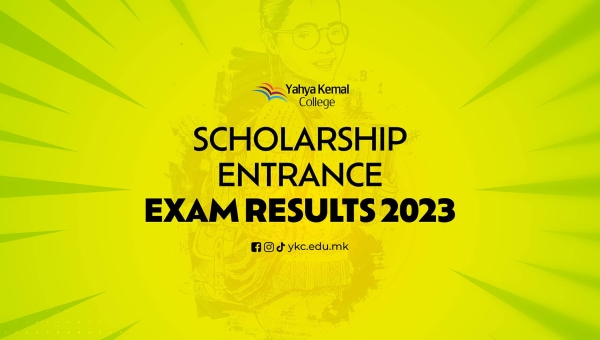 Yahya Kemal Scholarship Entrance Exam Results 2023